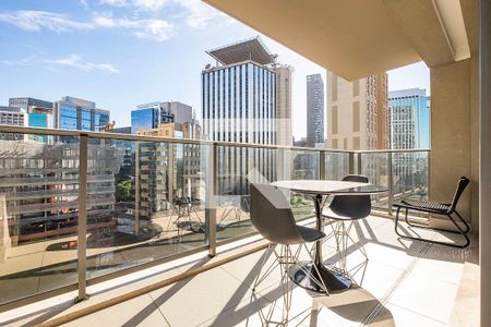 Studio para alugar com 42m², 1 quarto e 1 vaga Studio para alugar com 42m², 1 quarto e 1 vagaStudio - Varanda