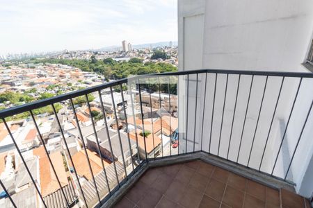 Varanda da Sala de apartamento à venda com 3 quartos, 76m² em Vila Laís, São Paulo