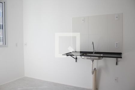 Sala /Cozinha de apartamento para alugar com 1 quarto, 34m² em Belenzinho, São Paulo