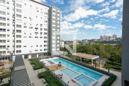Vista da sala de apartamento para alugar com 2 quartos, 60m² em Jardim do Salso, Porto Alegre