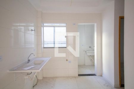 Sala/Cozinha de apartamento à venda com 2 quartos, 34m² em Vila Guilhermina, São Paulo