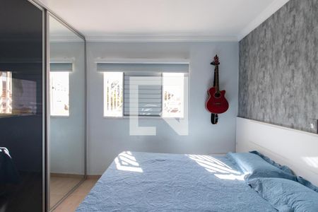 Quarto suíte 1 de casa de condomínio à venda com 2 quartos, 72m² em Vila Nilo, São Paulo