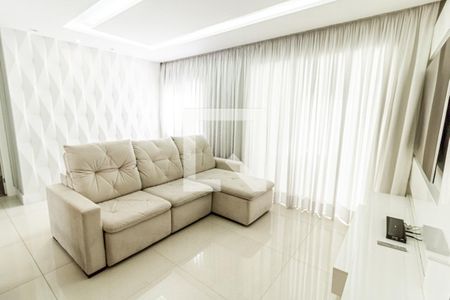 Sala de apartamento para alugar com 1 quarto, 64m² em Jardim, Santo André