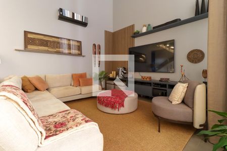 Sala de casa de condomínio para alugar com 4 quartos, 260m² em Loteamento Terras de Florença, Ribeirão Preto