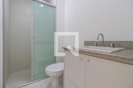 Banheiro Social de apartamento à venda com 3 quartos, 89m² em Alphaville Empresarial, Barueri