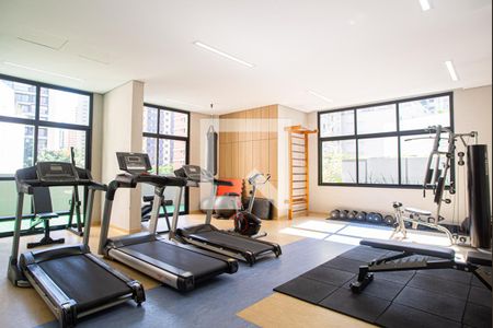 Apartamento para alugar com 45m², 2 quartos e 1 vaga Apartamento para alugar com 45m², 2 quartos e 1 vagaÁrea comum - Academia