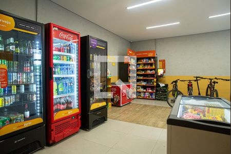 Apartamento para alugar com 45m², 2 quartos e 1 vaga Apartamento para alugar com 45m², 2 quartos e 1 vagaÁrea comum - Mercadinho