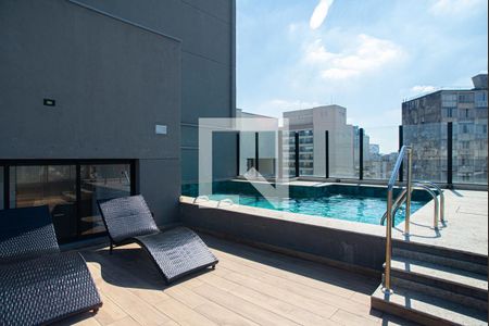 Apartamento para alugar com 45m², 2 quartos e 1 vaga Apartamento para alugar com 45m², 2 quartos e 1 vagaÁrea comum - Piscina Terraço