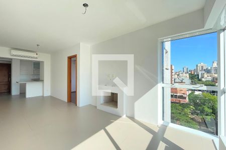 Sala de apartamento para alugar com 1 quarto, 60m² em Rio Branco, Porto Alegre