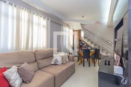 Sala de apartamento à venda com 4 quartos, 180m² em Calafate, Belo Horizonte