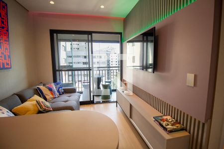 Sala de apartamento para alugar com 1 quarto, 46m² em Pompeia, São Paulo