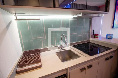 Apartamento à venda com 32m², 1 quarto e sem vagaDetalhe da cozinha