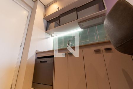 Apartamento à venda com 32m², 1 quarto e sem vagaDetalhe da cozinha