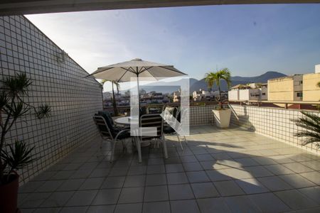 Varanda da Sala de apartamento à venda com 3 quartos, 250m² em Recreio dos Bandeirantes, Rio de Janeiro