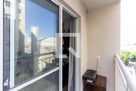 Varanda de apartamento para alugar com 2 quartos, 37m² em Bom Retiro, São Paulo
