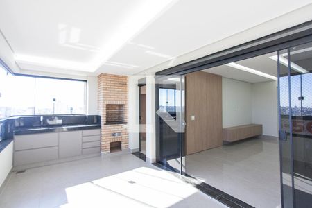 Varanda de apartamento para alugar com 3 quartos, 110m² em Jardim Botânico, Uberlândia