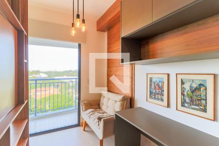 Sala/Quarto de apartamento para alugar com 1 quarto, 27m² em Santo Amaro, São Paulo