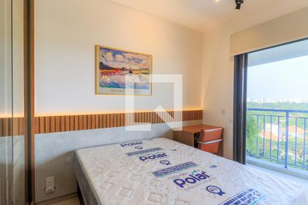 Sala/Quarto de apartamento para alugar com 1 quarto, 27m² em Santo Amaro, São Paulo