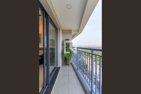 Apartamento para alugar com 27m², 1 quarto e sem vagaVaranda