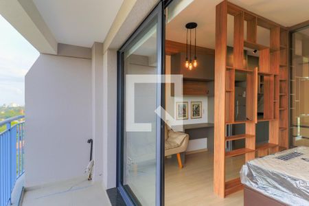 Apartamento para alugar com 27m², 1 quarto e sem vagaVaranda