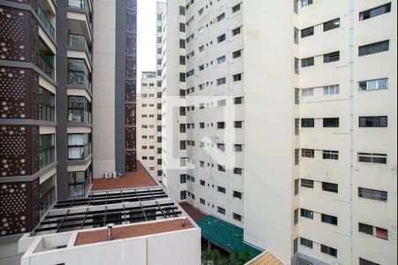 Vista da Sala/Quarto de apartamento para alugar com 1 quarto, 35m² em Bela Vista, São Paulo