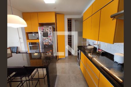 Cozinha de apartamento à venda com 3 quartos, 97m² em Várzea da Barra Funda, São Paulo