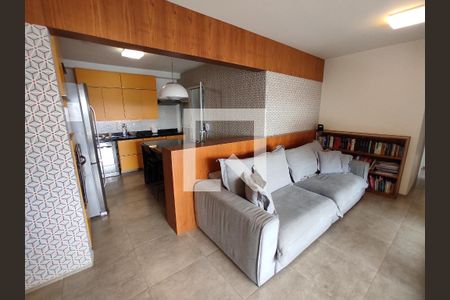 Sala de apartamento à venda com 3 quartos, 97m² em Várzea da Barra Funda, São Paulo