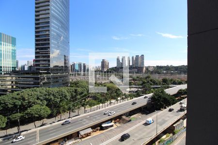 Vista do Quarto de kitnet/studio para alugar com 1 quarto, 25m² em Vila Olímpia, São Paulo