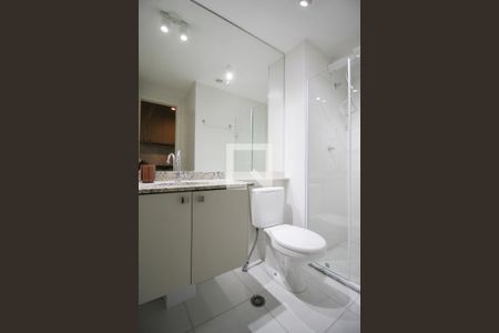 Banheiro de kitnet/studio para alugar com 1 quarto, 25m² em Vila Olímpia, São Paulo