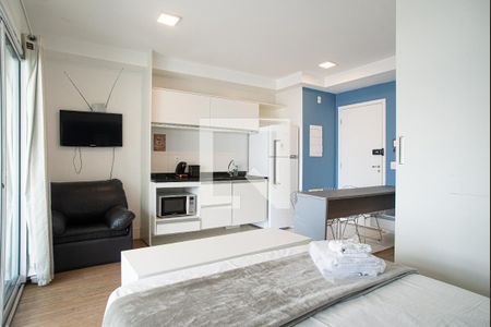 Sala/Quarto de kitnet/studio à venda com 1 quarto, 35m² em Consolação, São Paulo