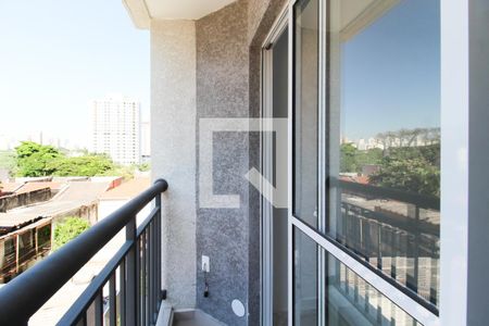 Varanda  de apartamento à venda com 1 quarto, 27m² em Moema, São Paulo