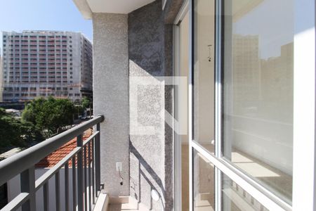 Varanda de apartamento à venda com 1 quarto, 27m² em Moema, São Paulo