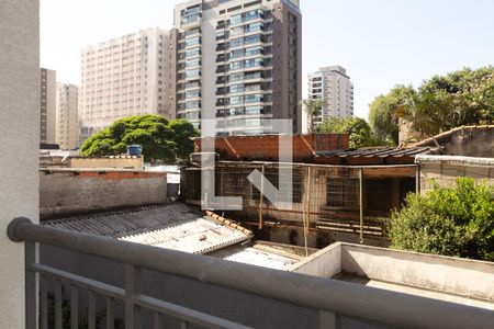 Varanda de kitnet/studio à venda com 1 quarto, 35m² em Moema, São Paulo