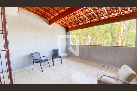 Varanda da Sala  de casa à venda com 3 quartos, 125m² em Jardim Las Vegas, São Bernardo do Campo