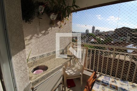 Sala - Varanda de apartamento para alugar com 2 quartos, 50m² em Vila Gustavo, São Paulo