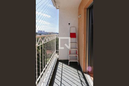 Varanda da sala  de apartamento para alugar com 3 quartos, 68m² em Jardim Luísa, São Paulo
