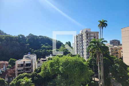 Vista da Sala de apartamento à venda com 3 quartos, 134m² em Laranjeiras, Rio de Janeiro