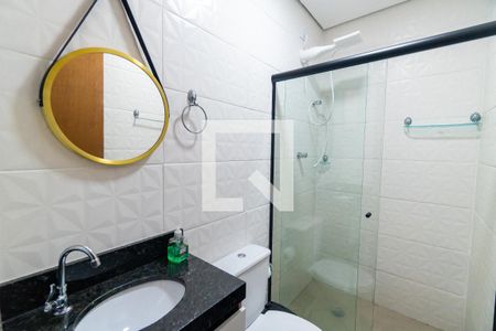 Banheiro de kitnet/studio para alugar com 1 quarto, 30m² em Parque Jabaquara, São Paulo