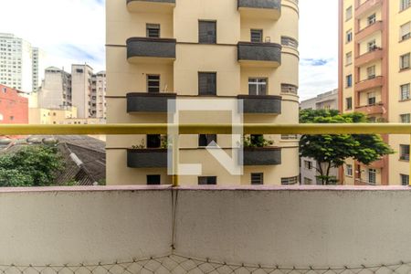 Varanda de kitnet/studio para alugar com 1 quarto, 26m² em Campos Elíseos, São Paulo
