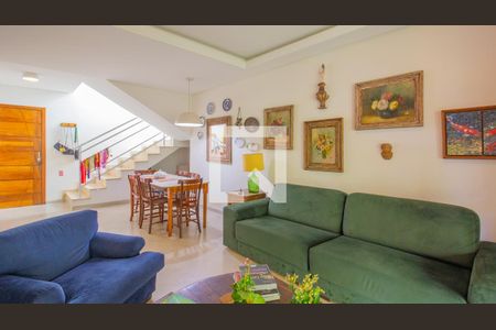 Sala de casa de condomínio à venda com 3 quartos, 170m² em Chácara São Francisco, Jundiaí