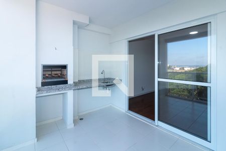 Varanda gourmet de apartamento para alugar com 3 quartos, 125m² em Jardim Santa Bárbara, Embu das Artes