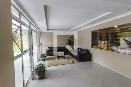 Apartamento à venda com 55m², 2 quartos e 2 vagasHall social