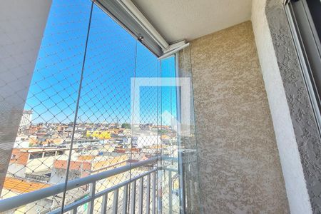 Varanda da Sala de apartamento à venda com 2 quartos, 50m² em Vila Antonieta, São Paulo