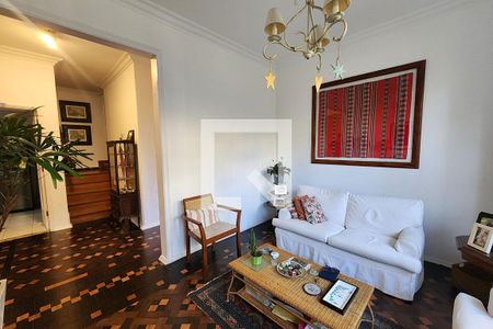 Sala  de apartamento à venda com 4 quartos, 300m² em Humaitá, Rio de Janeiro