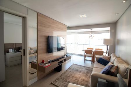 Sala de apartamento para alugar com 1 quarto, 50m² em Vila Gertrudes, São Paulo