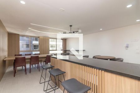 Studio para alugar com 26m², 1 quarto e sem vaga Studio para alugar com 26m², 1 quarto e sem vagaÁrea comum - Salão de festas