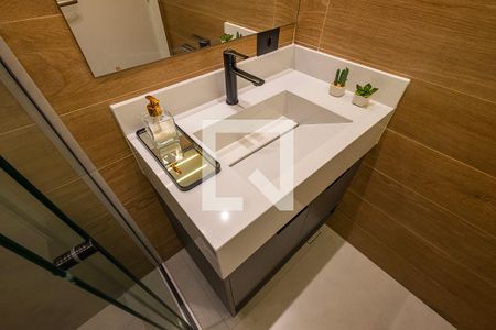 Studio para alugar com 26m², 1 quarto e sem vaga Studio para alugar com 26m², 1 quarto e sem vagaBanheiro