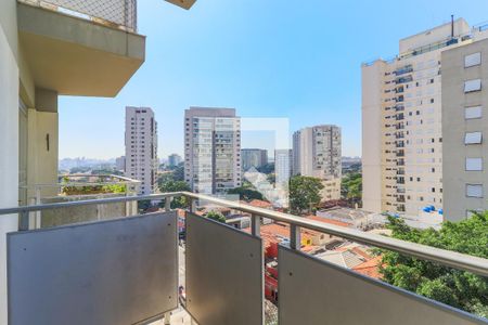 Varanda da Sala de apartamento para alugar com 2 quartos, 90m² em Campo Belo, São Paulo