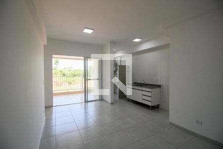 Sala de apartamento para alugar com 2 quartos, 63m² em Itapeva, Votorantim