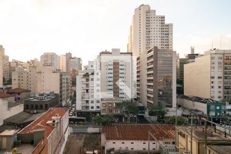 Vista Sala de apartamento para alugar com 1 quarto, 39m² em Consolação, São Paulo